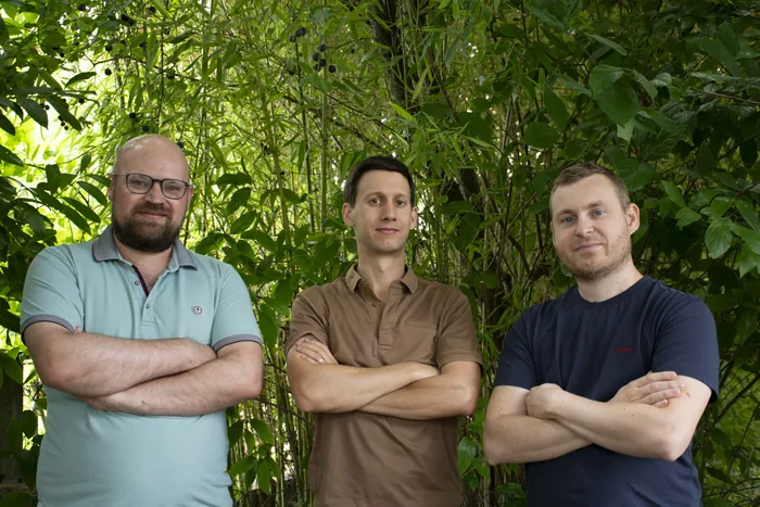Louis Chauvière, Florent Tessier et Nicolas Scalzitti, cofondateurs de Sycomia